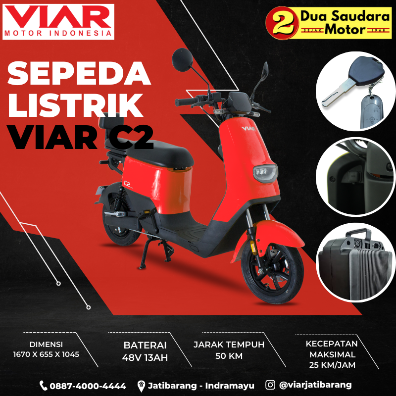 sepeda lsitrik viar