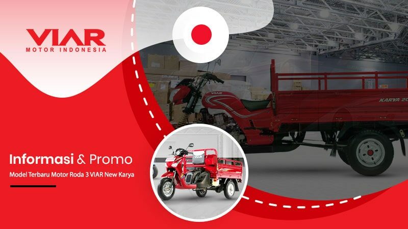 Model Terbaru Motor Roda 3 VIAR New Karya