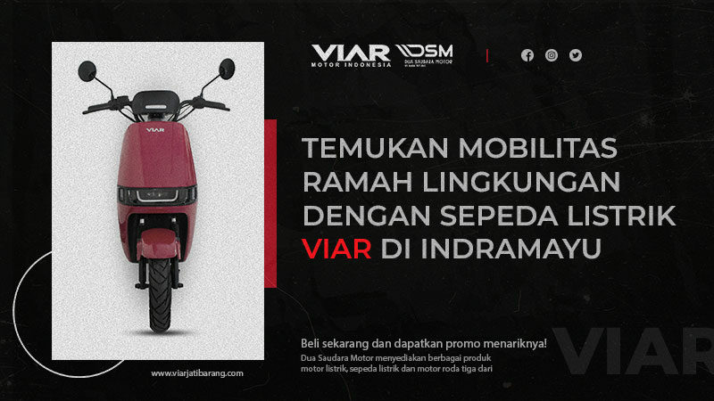 sepeda listrik viar di indramayu
