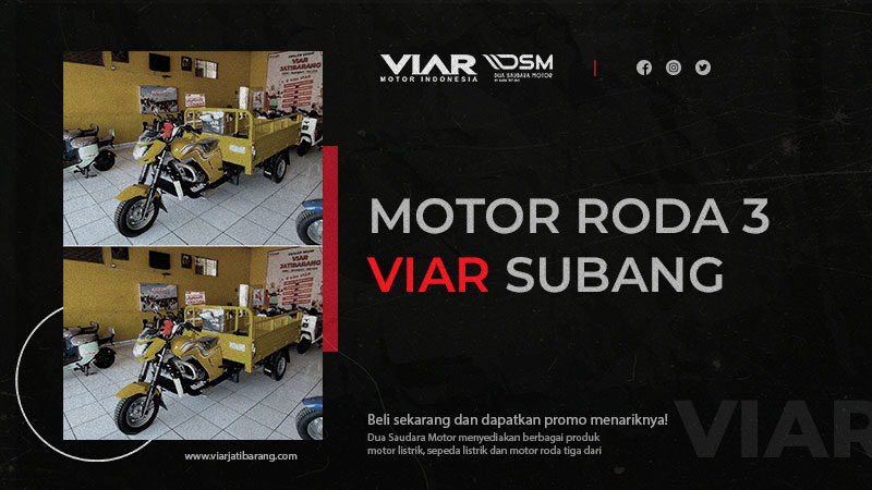 Motor Roda 3 VIAR Subang